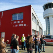 Besichtigung des Flughafen Bern-Belpmoos 26. Oktober 2013